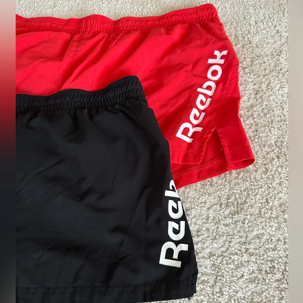 TWO Reebok Running Shorts - Picture 4 of 5